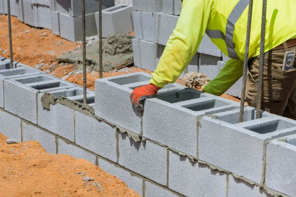 Concrete Blocks Installation in Lake Mary