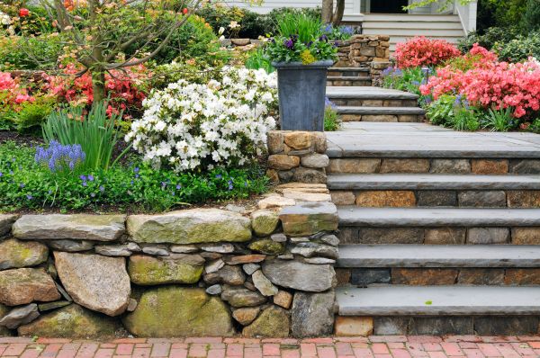 Stone Stairs Repair in Lake Mary