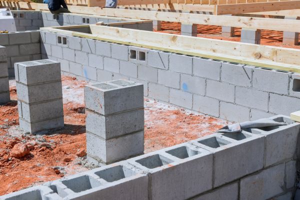 Cement Block Installation in Lake Mary