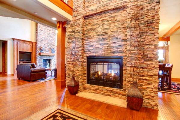Stone Hearth Installation in Lake Mary