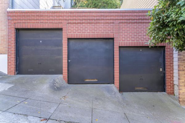 Garage Brick Patching