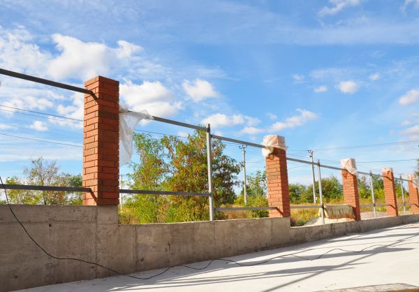 Brick Pillar Installation in Lake Mary