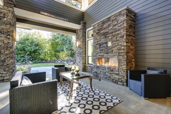 Stone Fireplace Repair